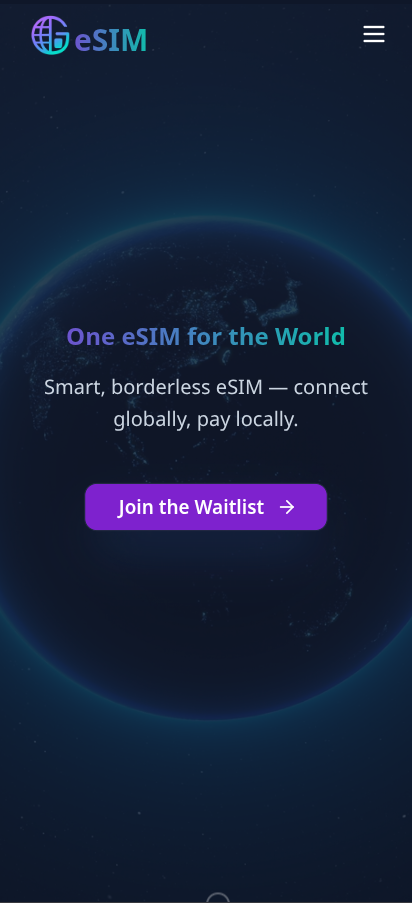 Smart billing, no changing eSIM, 180+ countries