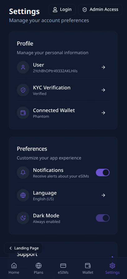 On-Chain Identity for Travel Perks